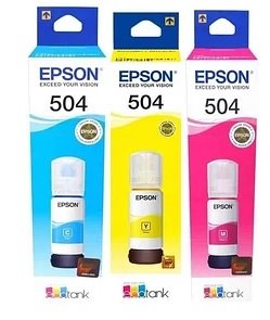 Botella Tinta Original Epson 504