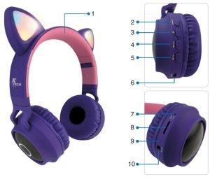 Auricular Inalámbrico Xtech H650.