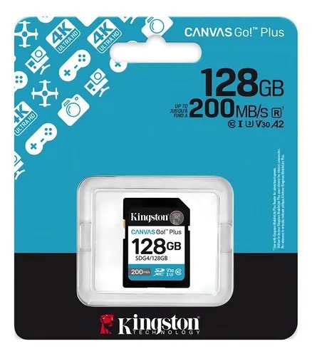 Memoria micro sd Kingston CANVAS GO plus 128GB
