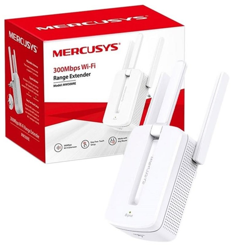 Repetidor WiFi Mercusys MW300E