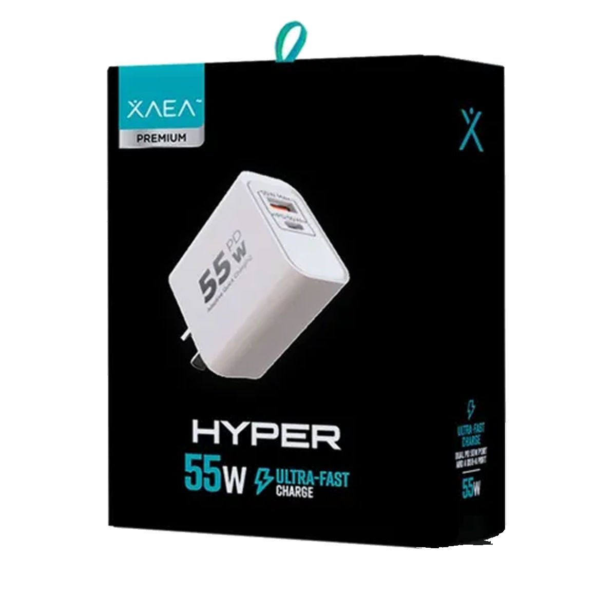 Cargador Xaea 55W. Usb A - Usb C