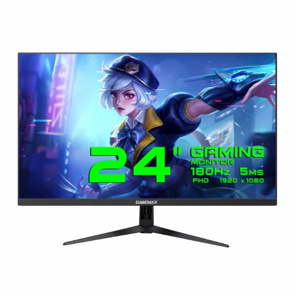 MONITOR 24 GAMEMAX 180HZ IPS FHD HDMI D PORT