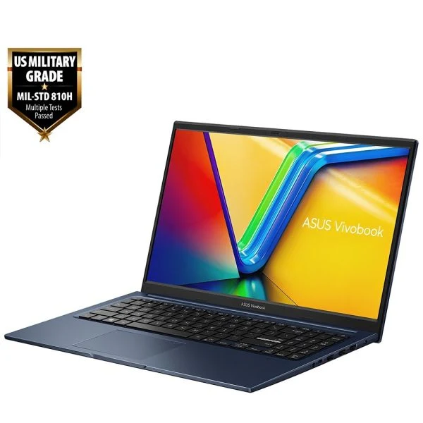 Notebook Asus X1504VA-BQ4178W. Intel I5 120U. Memoria 8Gb ddr5. Disco ssd 512Gb. Pantalla 15.6 FHD. Teclado Español. W11